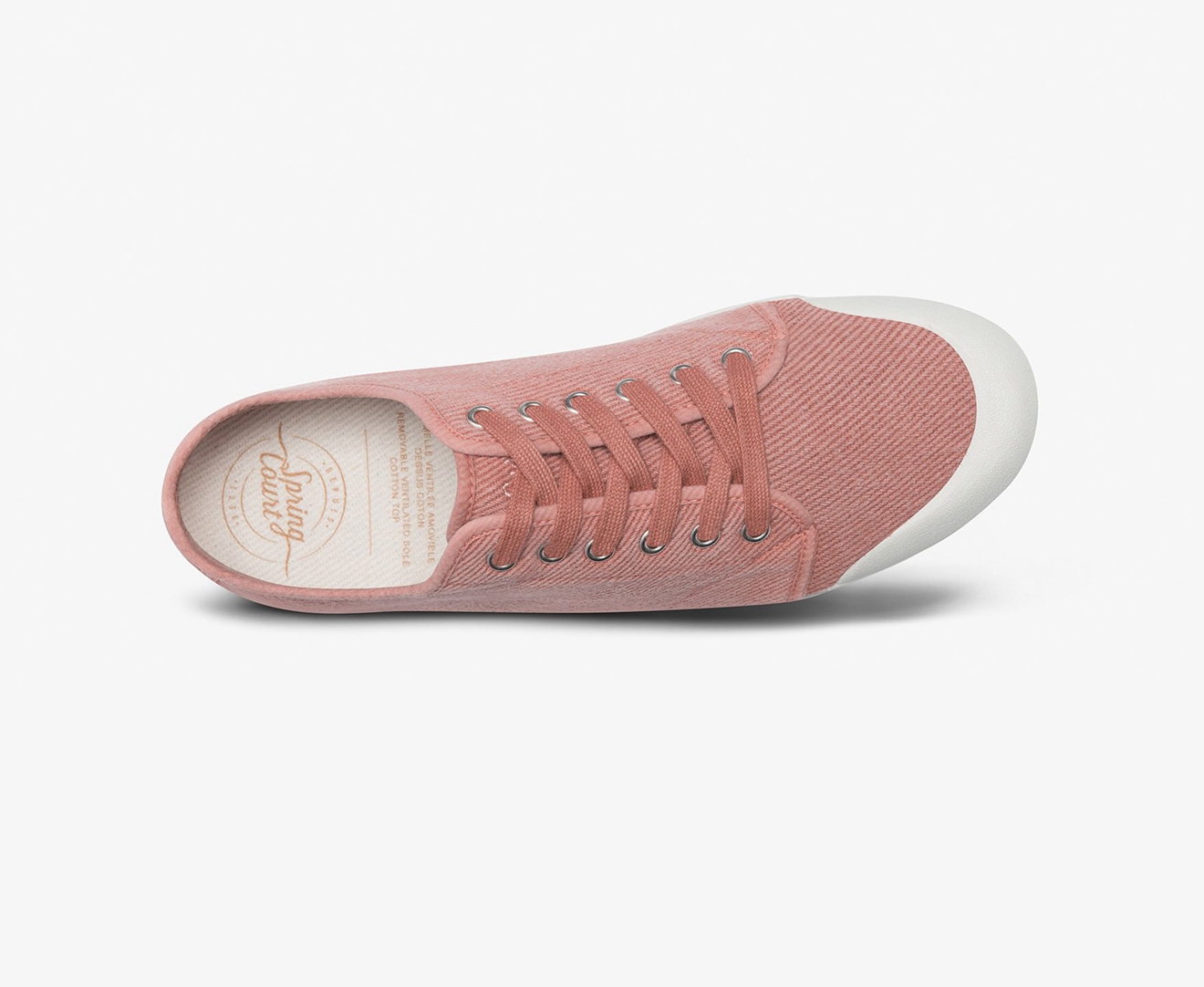 Spring Court G2 WASHED Men's Trainers Pink | South Africa-54QLRVWUC